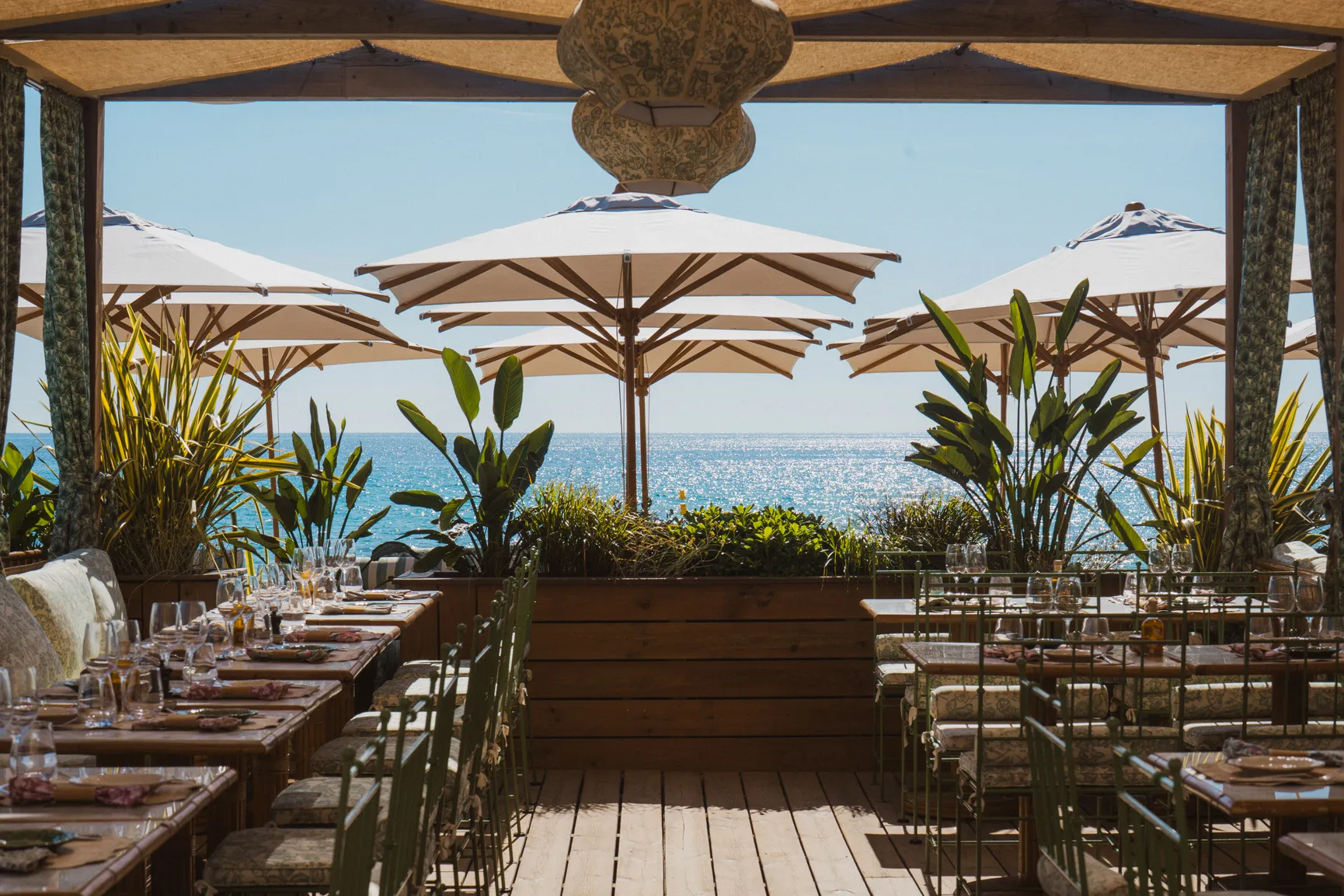 Restaurant plage Cybele