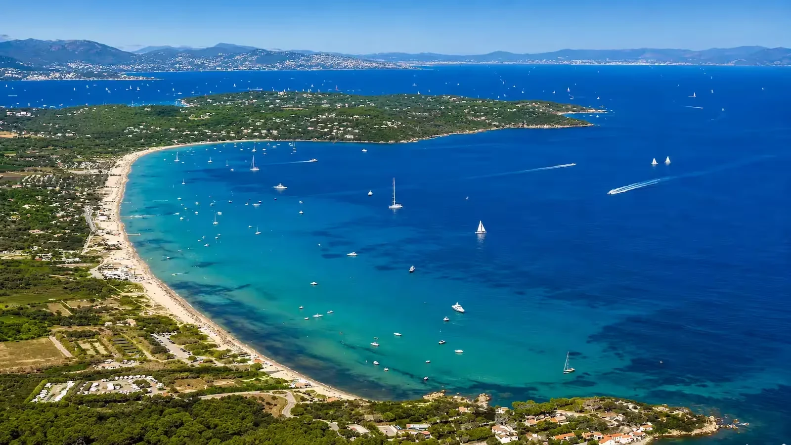 Plage de Pampelonne à Ramatuelle