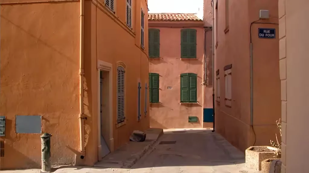Le quartier de la Ponche à Saint-Tropez